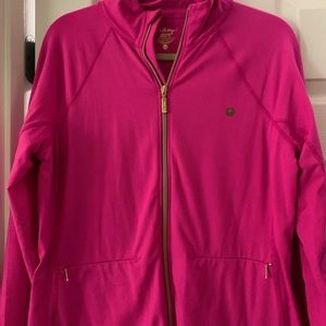Lilly Pulitzer Luxletic zip up jacket XL